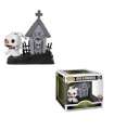 436 MOMENT THE NIGHTMARE BEFORE CHRISTMAS FUNKO POP ZERO IN GOGHOUSE