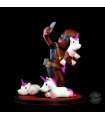Marvel Diorama Q-Fig Deadpool unicornselfie 10 cm