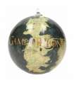 Game of Thrones bola de navidad mapa y logo