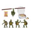 Tortugas Ninja Pack de 4 Figuras 1/4 Baby Turtles 10 cm