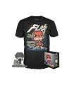 DC Jim Lee POP! & Tee Set de Minifigura y Camiseta talla M Flash
