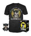 DC Comics POP! & Tee Set de Minifigura y Camiseta Batman Sun Faded talla L