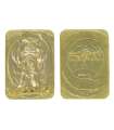 Yu-Gi-Oh! Réplica Card Summoned Skull (bañado en oro)