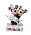 Figura Disney Mickey Mouse y Minnie Mouse 100 Aniversario Traditions